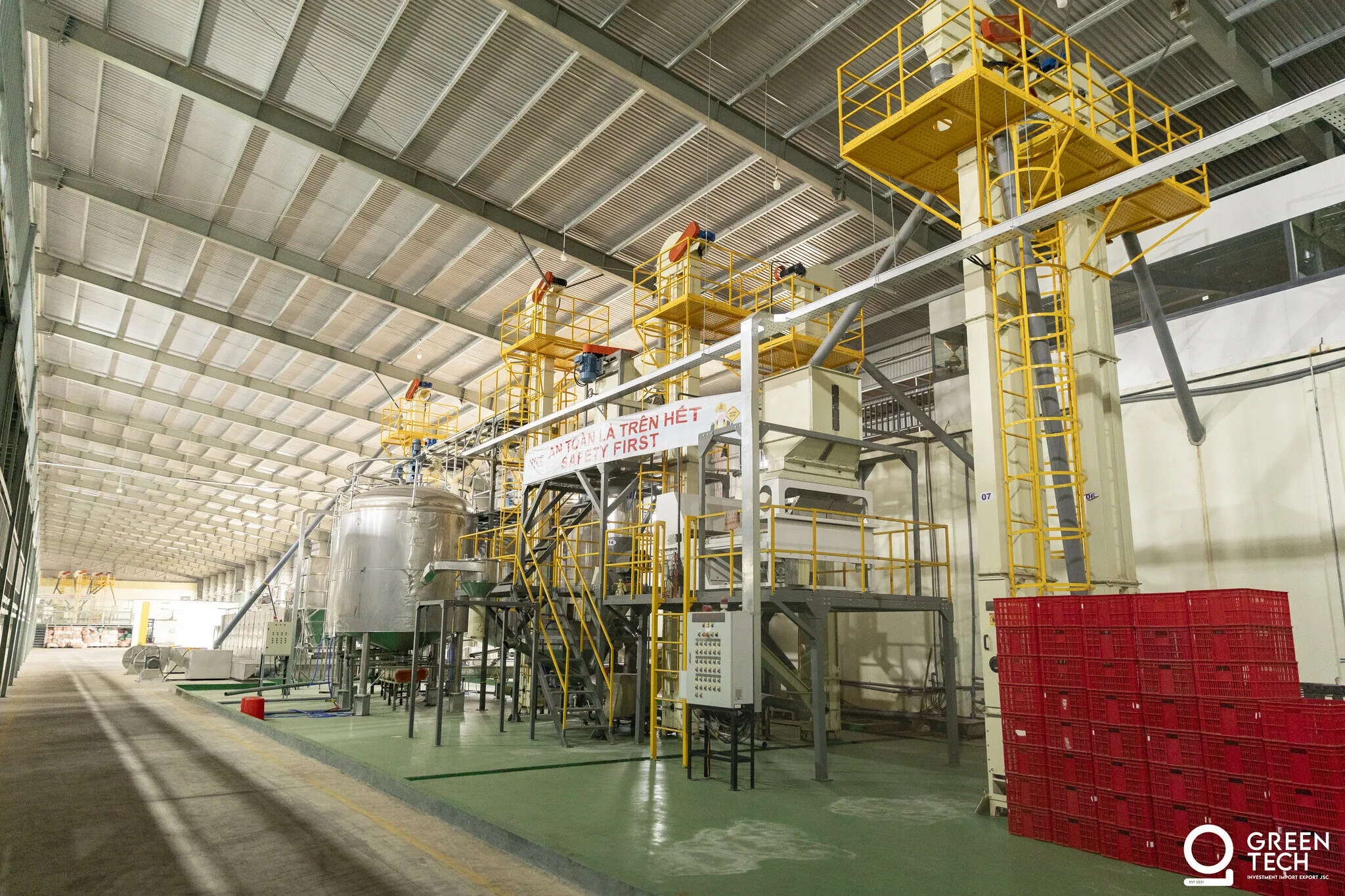 Green Tech processing facility
